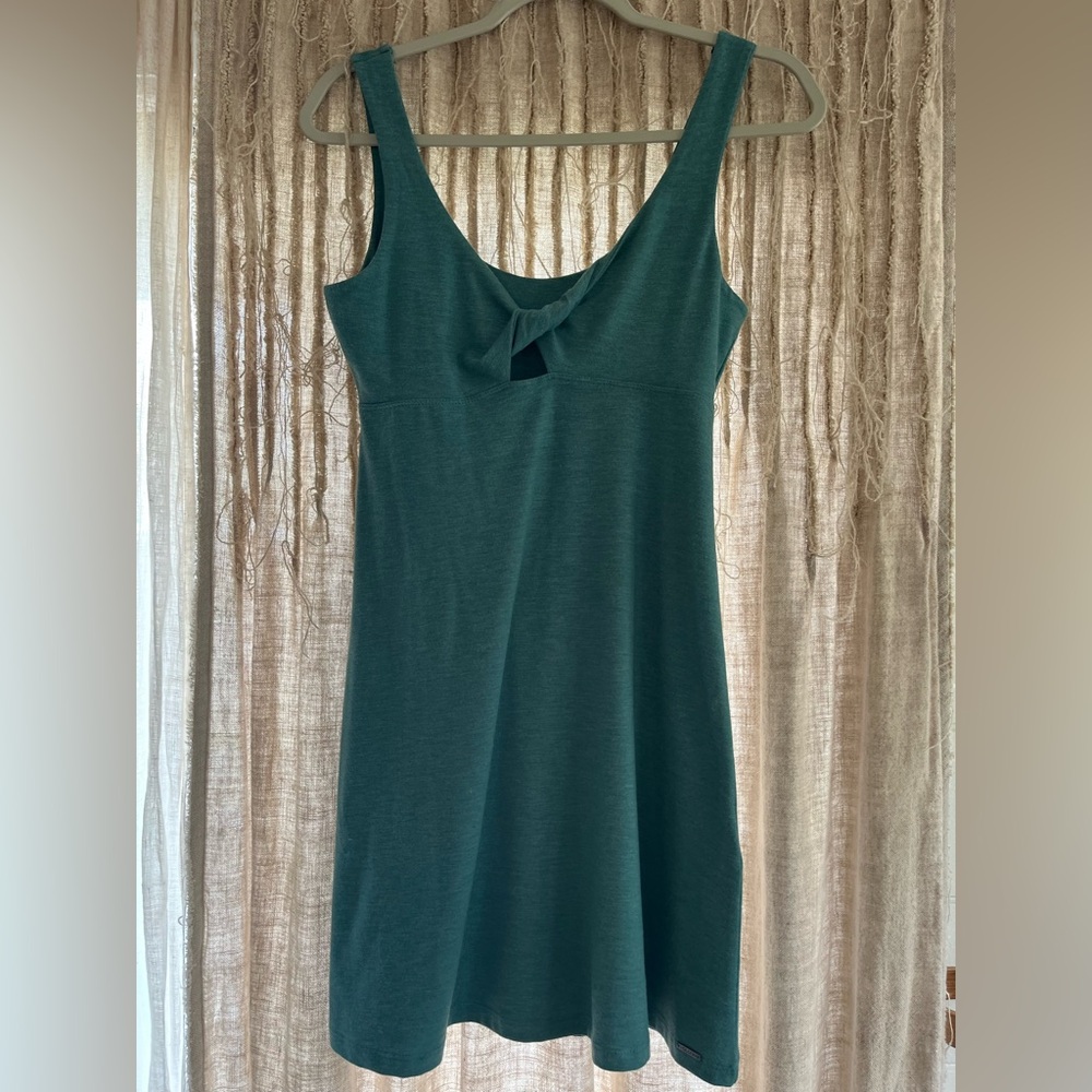 Volcom Teal Strapless Dress